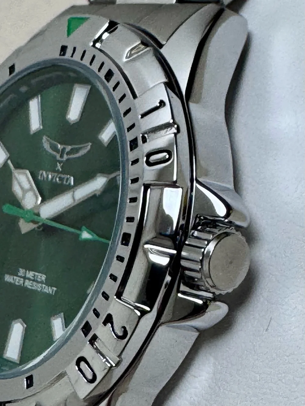 Invicta Men’s 42mm Green Dial Quartz Watch NWT